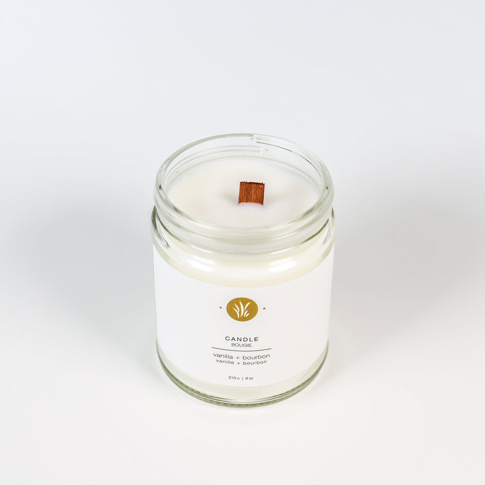 
                  
                    Vanilla + Bourbon Candle
                  
                