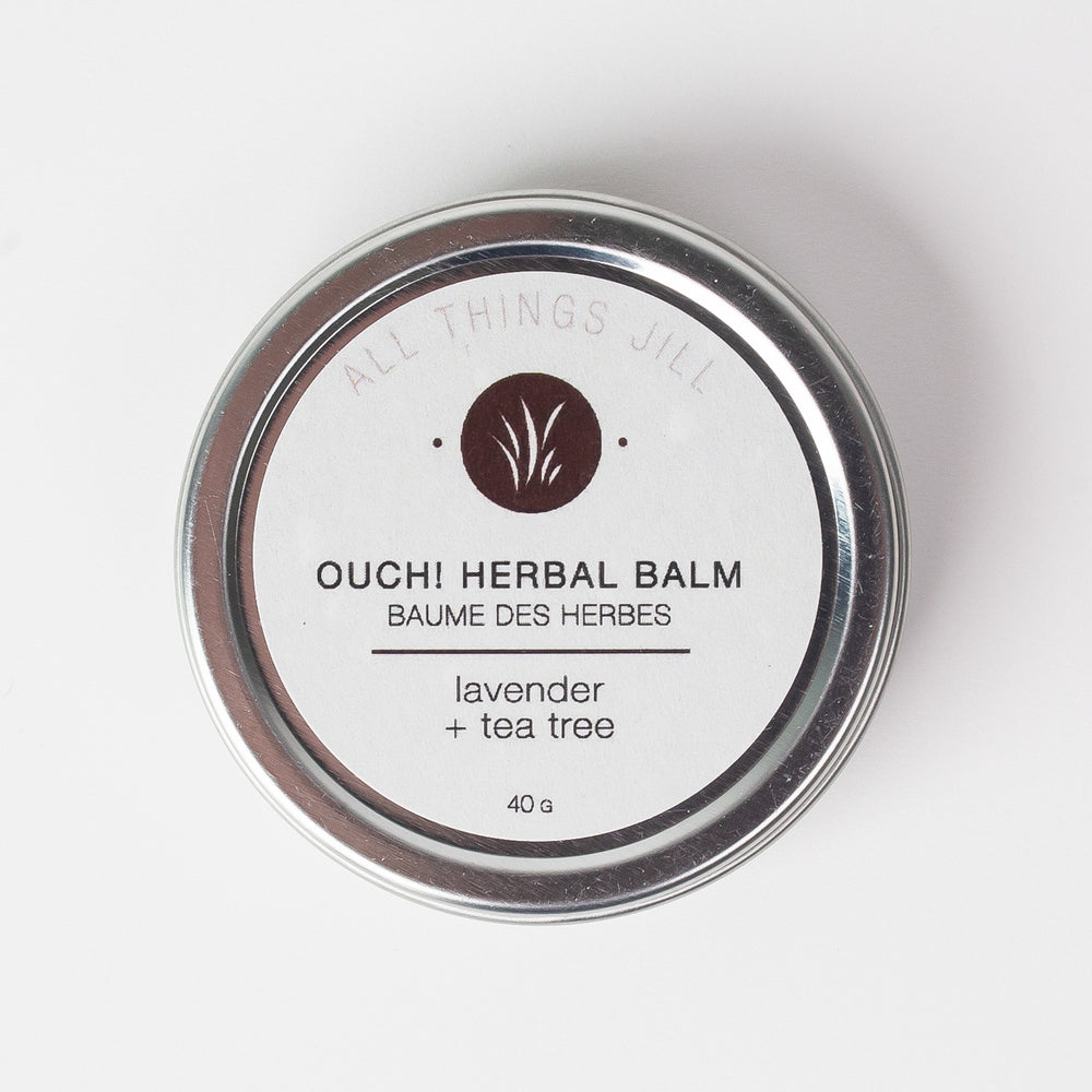 tea tree and lavender balm Lavender + Tea Tree Ouch! Herbal Balm